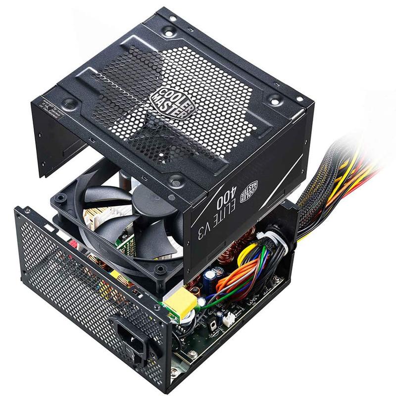 منبع تغذیه کامپیوتر کولر مستر مدل ELITE 400W - V3