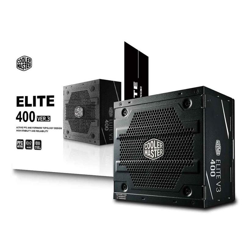 منبع تغذیه کامپیوتر کولر مستر مدل ELITE 400W - V3