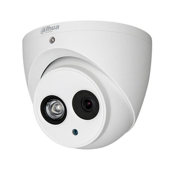 دوربین مداربسته دام آنالوگ داهوا مدل DH-HAC-HDW1200EMP-A با رزولوشن 2 مگاپیکسل Full HD، لنز فیکس 3.6 میلی‌متری، دید در شب هوشمند تا 50 متر، میکروفن داخلی و استاندارد ضدآب IP67