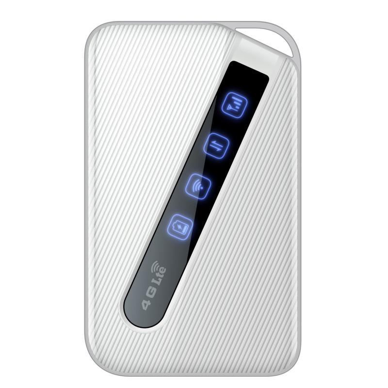 مودم 4G/LTE قابل حمل دی-لینک مدل DWR-930M با باتری 3000 میلی‌آمپر، پشتیبانی از 8 کاربر همزمان، سرعت دانلود 150 مگابیت بر ثانیه، استاندارد بی‌سیم 802.11n/g/b و امنیت WPA/WPA2