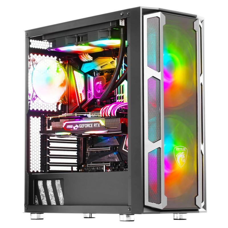 کیس کامپیوتر گیمینگ گرین مدل GRIFFIN G6