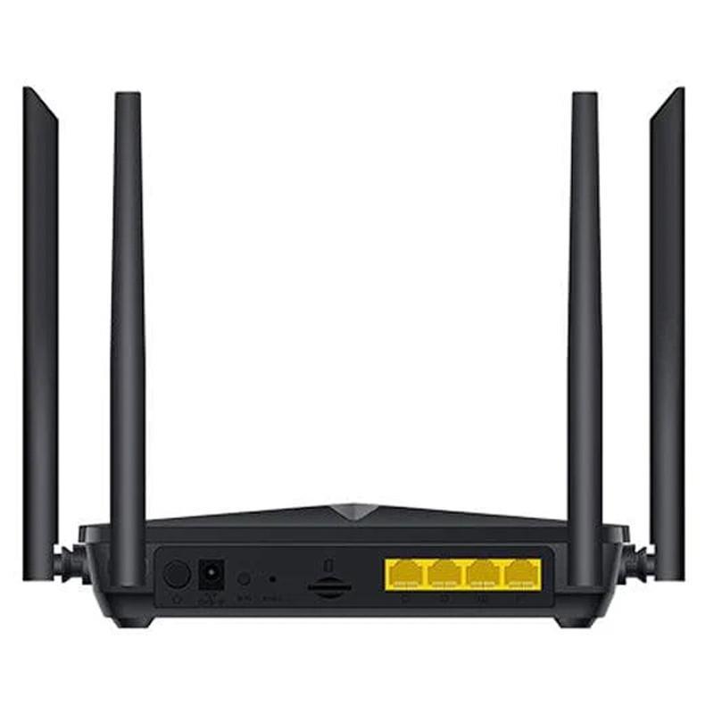 مودم روتر بی‌سیم خانگی 4G دی-لینک مدل DWR-M920 با شیار سیم‌کارت، پشتیبانی از 32 کاربر، سرعت انتقال 150 مگابیت، چهار آنتن داخلی و خارجی و رابط RJ-45 WAN/LAN