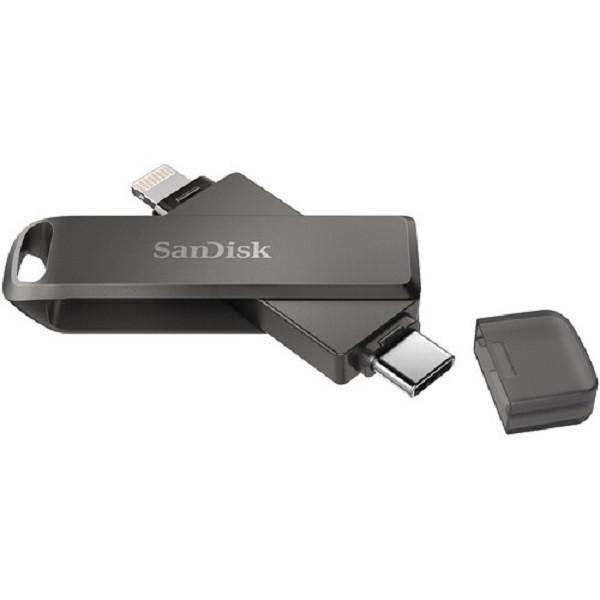 فلش مموری لایتنینگ و USB3.1 سن دیسک مدل IXPAND LUXE ظرفیت 64 گیگابایت