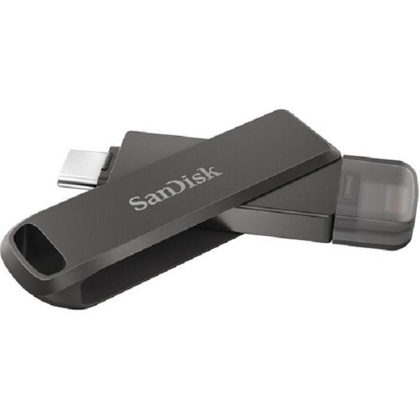 فلش مموری لایتنینگ و USB3.1 سن دیسک مدل IXPAND LUXE ظرفیت 64 گیگابایت
