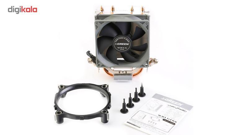 خنک کننده پردازنده گرین مدل NOTUS-95 PWM