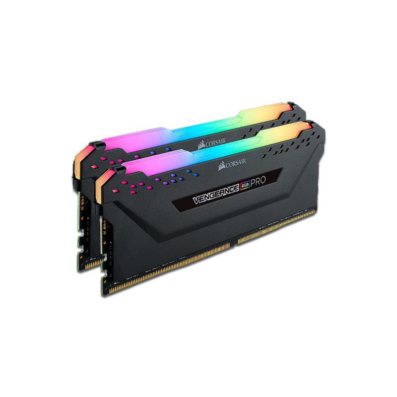  رم دسکتاپ DDR4 دو کاناله 3600 مگاهرتز CL18 کورسیر مدل VENGEANCE RGB PRO ظرفیت 32 گیگابایت