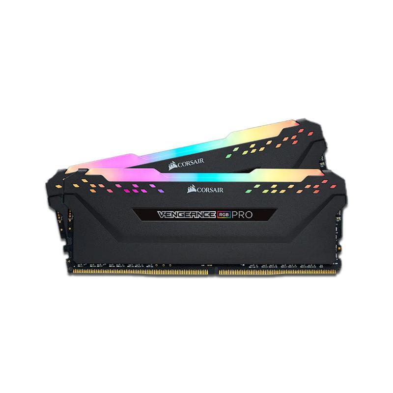  رم دسکتاپ DDR4 دو کاناله 3600 مگاهرتز CL18 کورسیر مدل VENGEANCE RGB PRO ظرفیت 32 گیگابایت