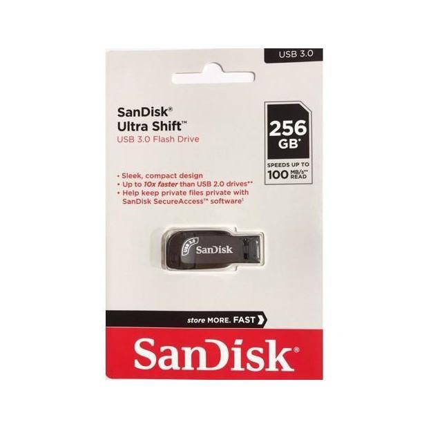  فلش مموری سن دیسک مدل ULTRA SHIFT CZ410 ظرفیت 256 گیگابایت