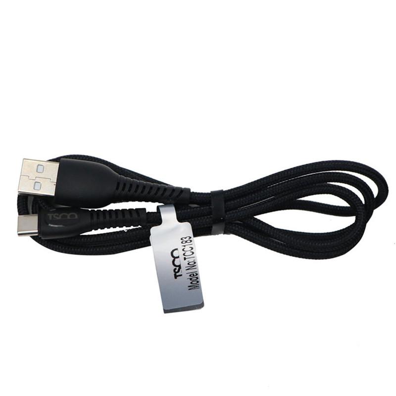 کابل تبدیل USB به USB-C تسکو مدل TC 183 طول 1 متر