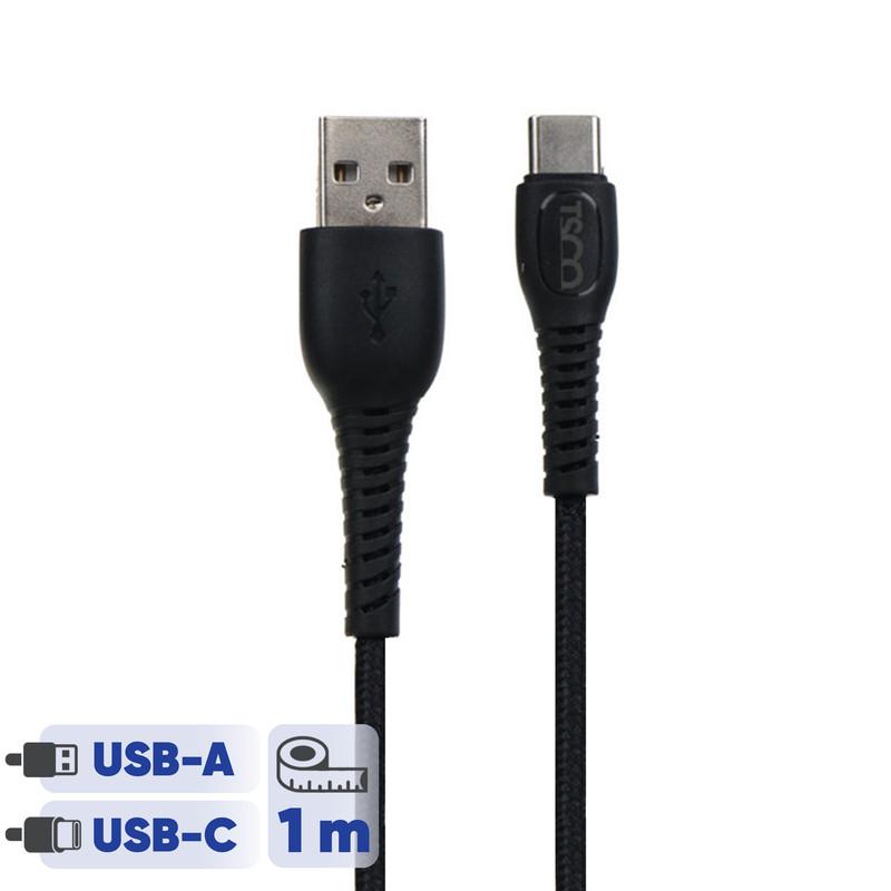 کابل تبدیل USB به USB-C تسکو مدل TC 183 طول 1 متر