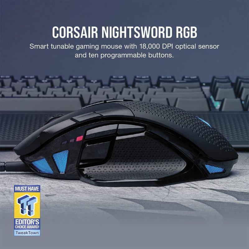 ماوس گیمینگ کورسیر مدل NightSword