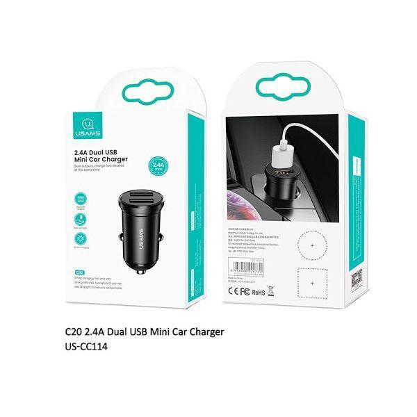 شارژر فندکی یوسمز مدل c20