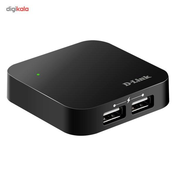 هاب 4 پورت USB 2.0 دی-لینک مدل DUB-H4