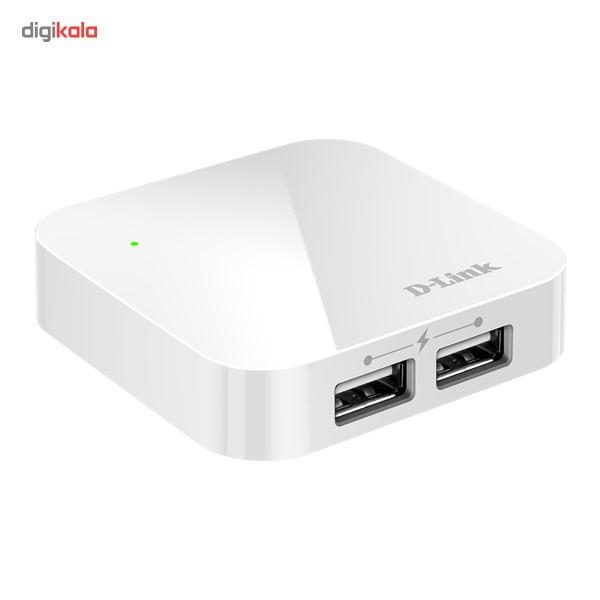 هاب 4 پورت USB 2.0 دی-لینک مدل DUB-H4