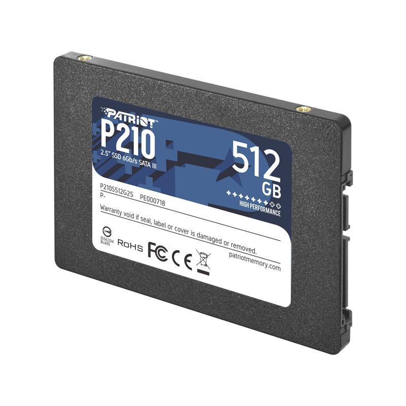 اس اس دی اینترنال پتریوت مدل P210 ظرفیت 512 گیگابایت