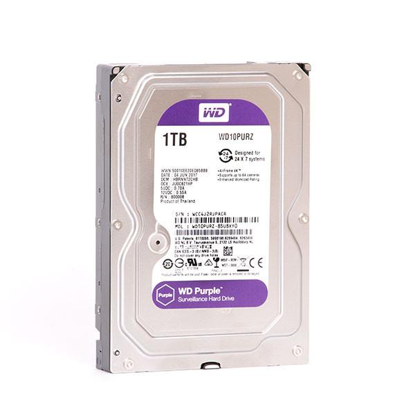 هارددیسک اینترنال وسترن دیجیتال مدل Purple WD10PURZ ظرفیت 1 ترابایت 
