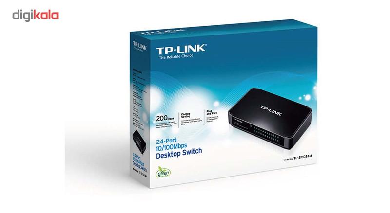 سوییچ 24 پورت تی پی لینک مدل TL-SF1024M