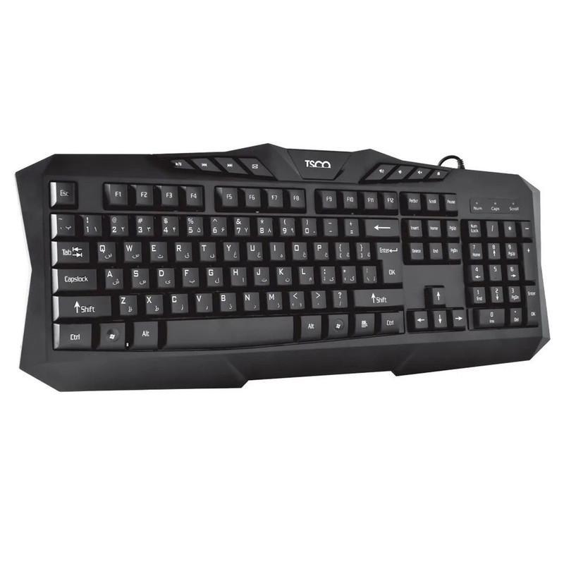 کیبورد تسکو مدل TK 8020N، سوییچ ممبران، Full-Size