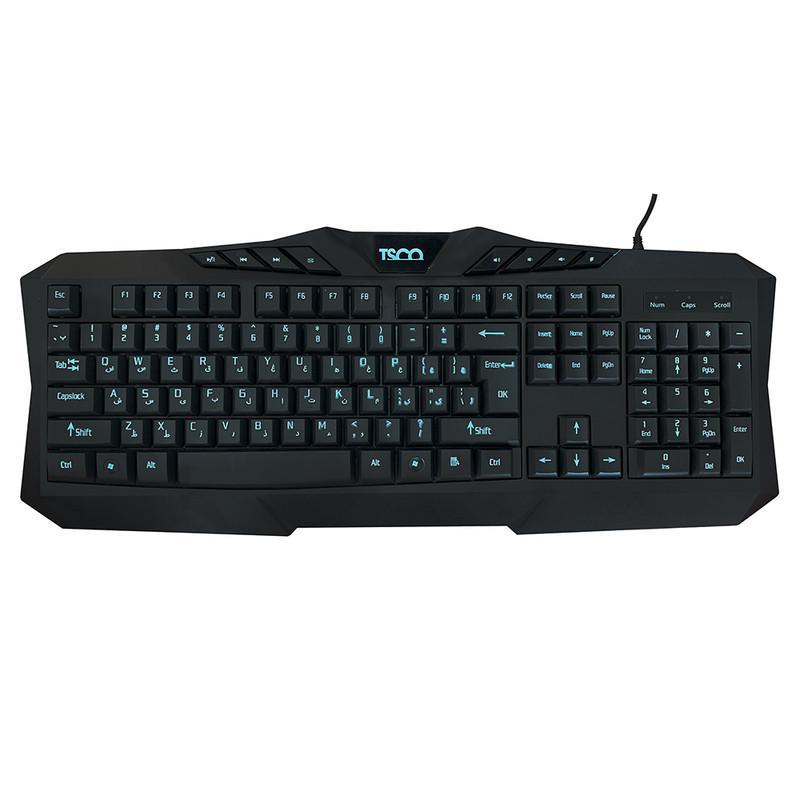 کیبورد تسکو مدل TK 8020N، سوییچ ممبران، Full-Size