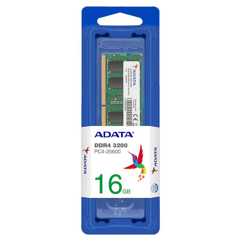 رم لپ تاپ DDR4 تک کاناله 3200مگاهرتز CL19 ای دیتا مدل AD4S ظرفیت 16 گیگابایت