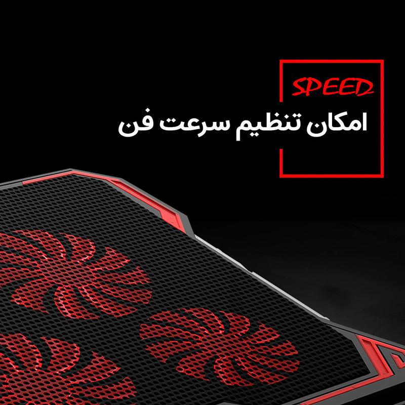 پایه خنک کننده لپ تاپ کول کلد مدل K38
