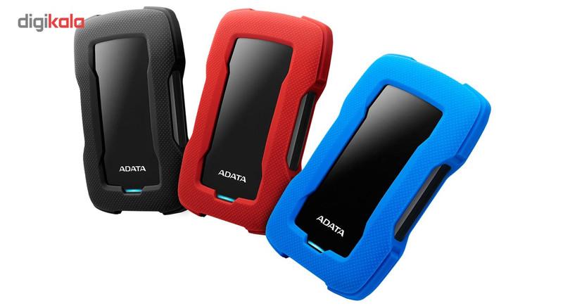 هارد اکسترنال ای دیتا مدل HD330 ظرفیت یک ترابایت دارای رابط USB Type-A 3.2