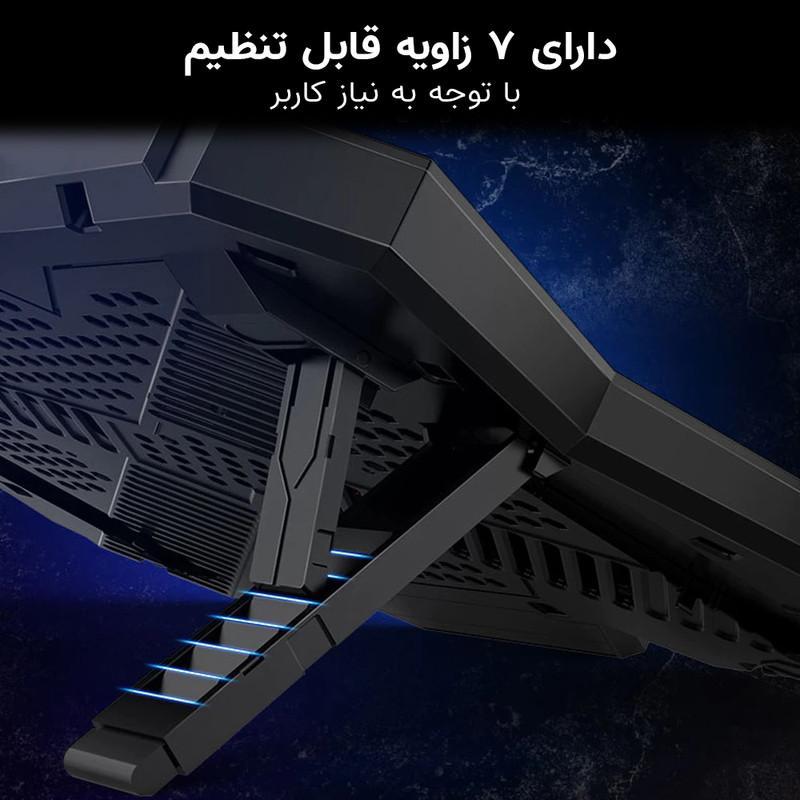 پایه خنک کننده لپ تاپ کول کلد مدل K40