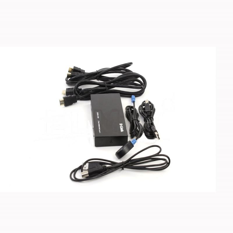 سوییچ 2 پورت KVM دی لینک مدل DKVM-210H