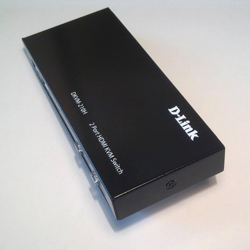 سوییچ 2 پورت KVM دی لینک مدل DKVM-210H