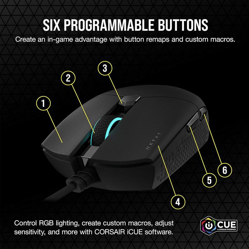 ماوس مخصوص بازی کورسیر مدل KATAR PRO XT Ultra-Light
