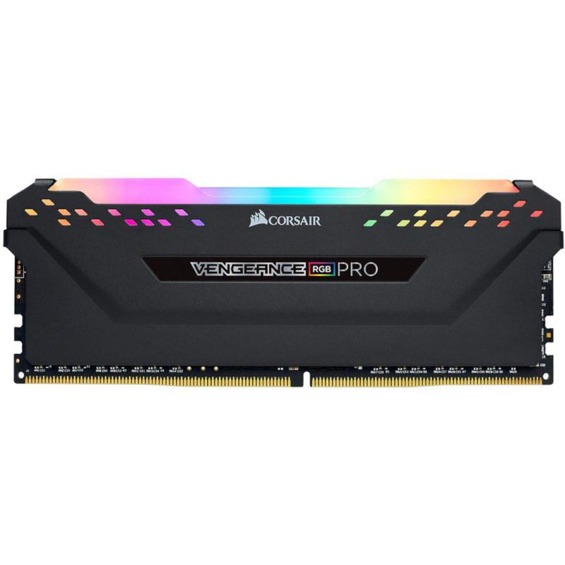 رم دسکتاپ کورسیر مدل VENGEANCE RGB PRO DDR4 دو کاناله 64 گیگابایت 3200 مگاهرتز CL16 با هیت‌سینک خنک‌کننده و ولتاژ کاری 1.35 ولت