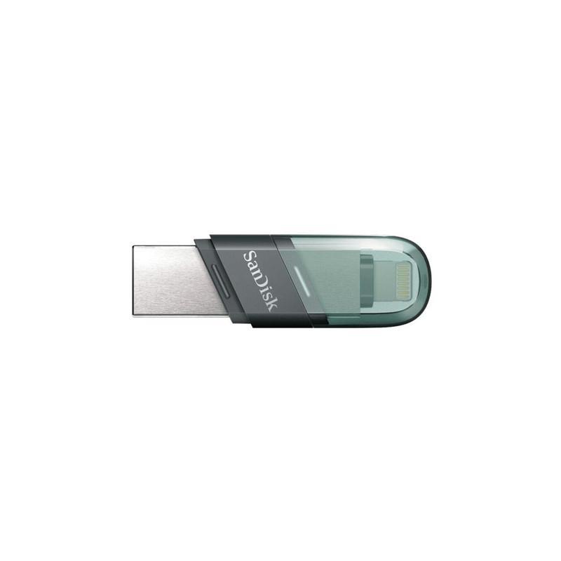 فلش مموری سن دیسک مدل iXPAND Flip ظرفیت 128 گیگابایت