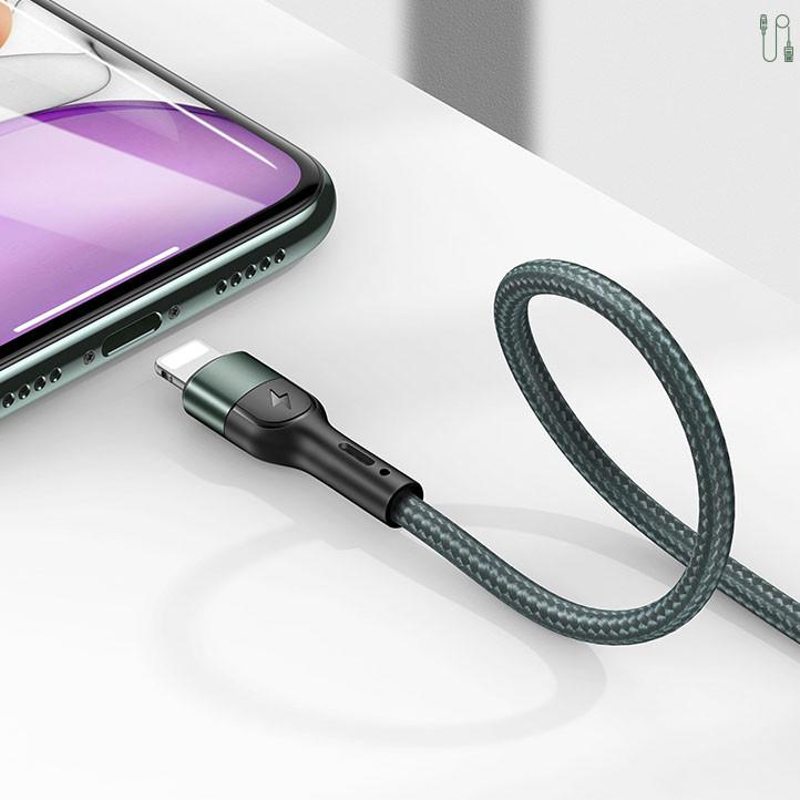 کابل تبدیل USB به لایتنینگ یوسمز مدل U55 طول 1 متر
