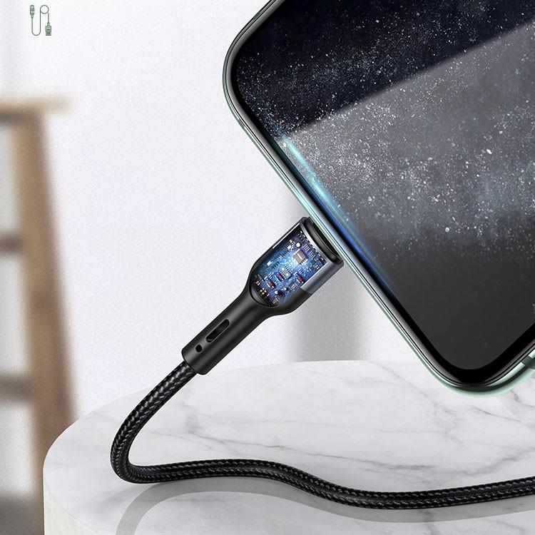 کابل تبدیل USB به لایتنینگ یوسمز مدل U55 طول 1 متر