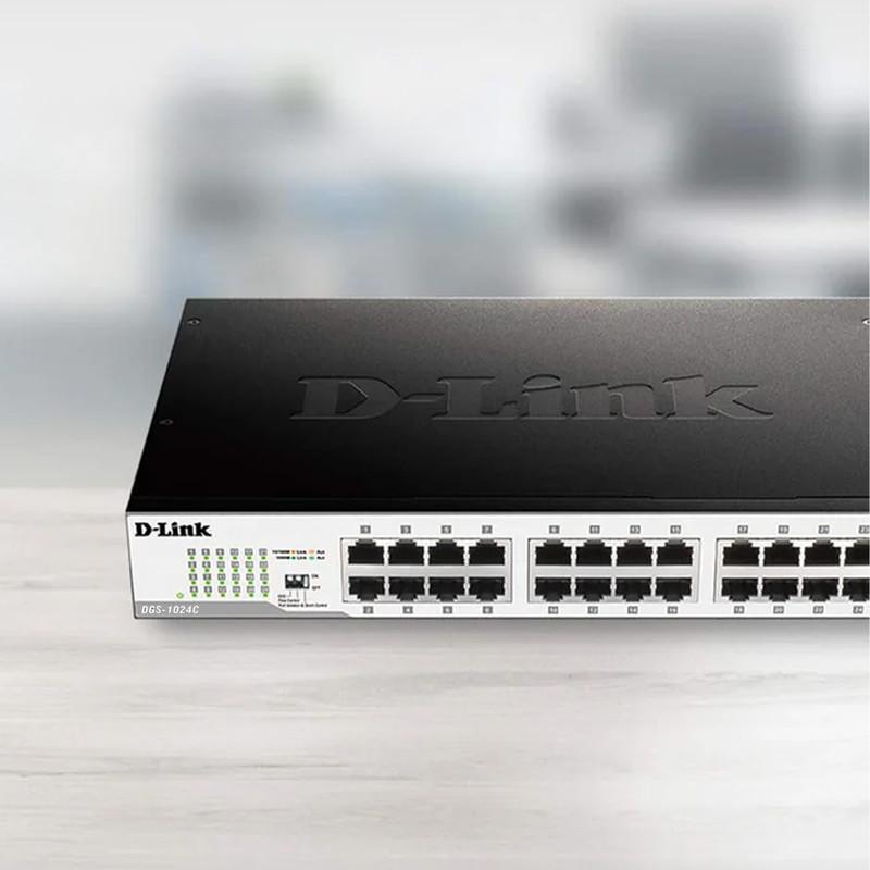 سوییچ 24 پورت دی-لینک مدل DGS-1024C