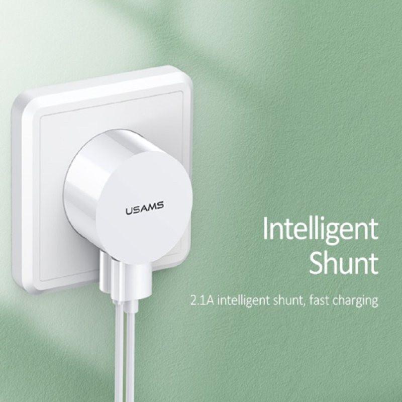 شارژر دیواری یوسمز مدل T20 به همراه کابل usb-c
