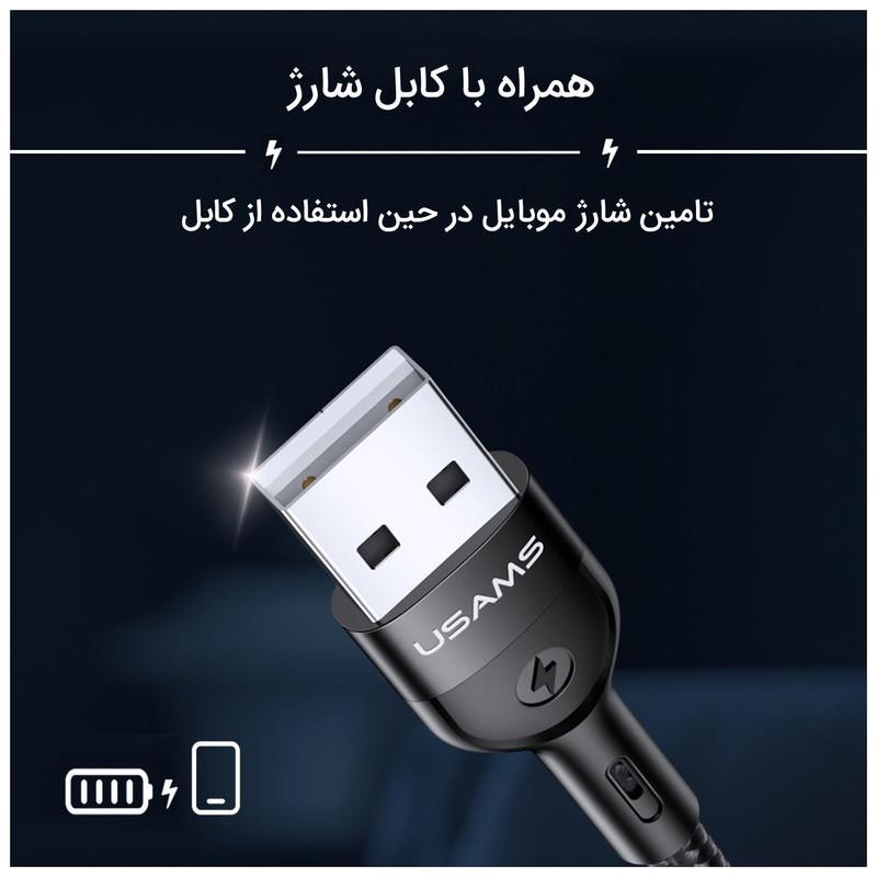 کابل تبدیل USB به لایتنینگ / HDMI یوسمز مدل US-SJ442 طول 2 متر