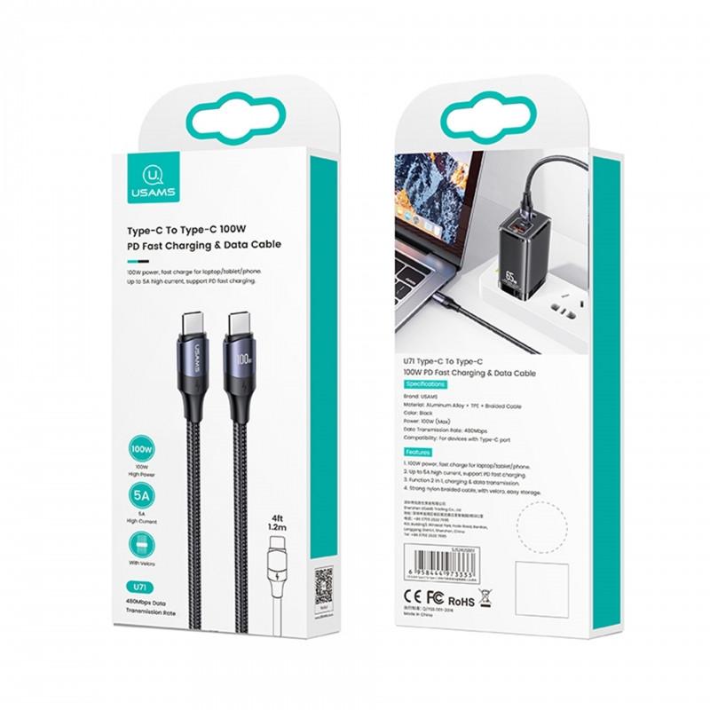 کابل تبدیل usb-c  یوسمز مدل Sj526 طول 3 متر
