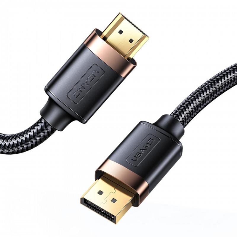 کابل Display Port  به HDMI یوسمز کد sj530 طول 2 متر
