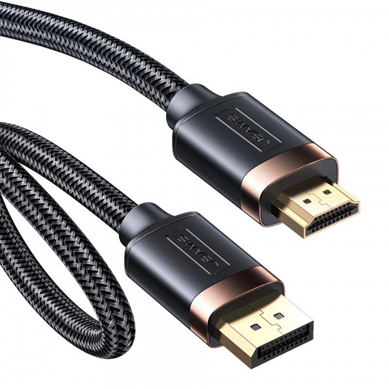 کابل Display Port  به HDMI یوسمز کد sj530 طول 2 متر