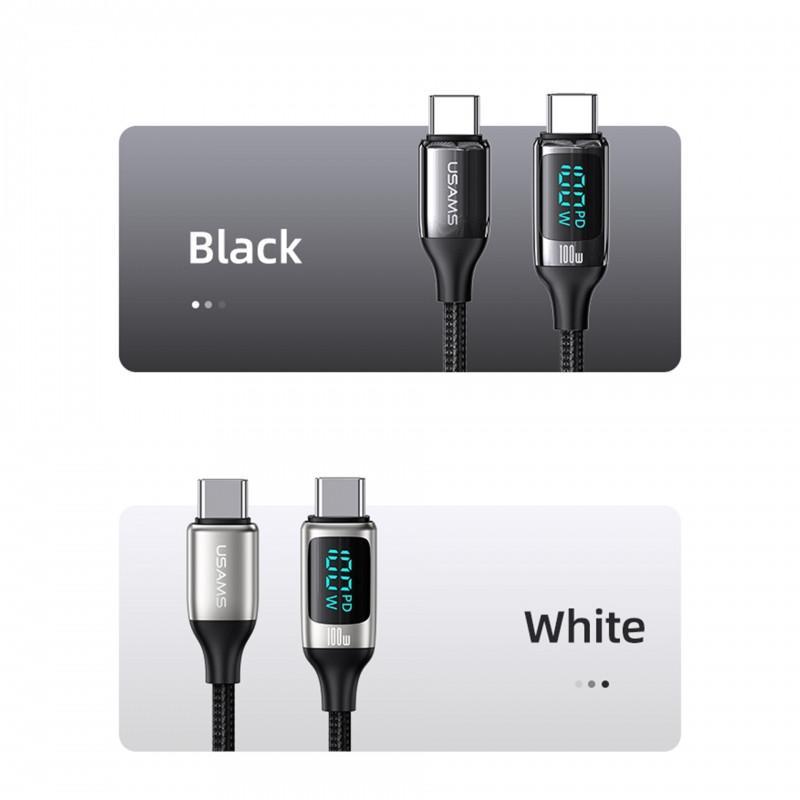 کابل تبدیل USB-C به USB-C یوسمز مدل Sj546 طول 1.2 متر