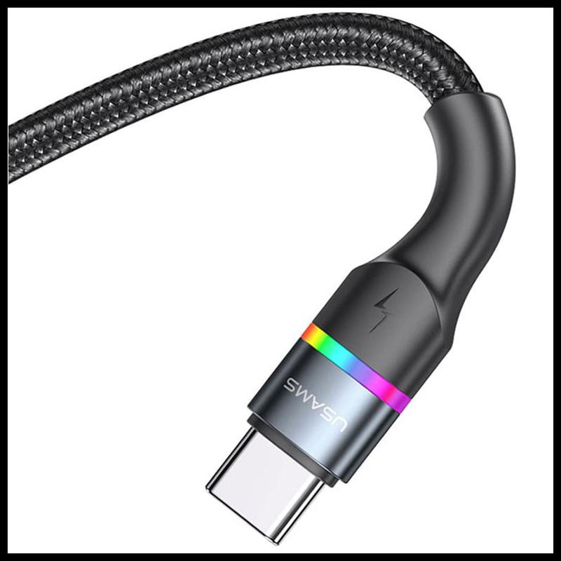 کابل تبدیل USB-C یوسمز مدل US-SJ537 طول 1.2 متر