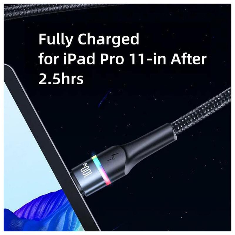 کابل تبدیل USB-C یوسمز مدل US-SJ537 طول 1.2 متر
