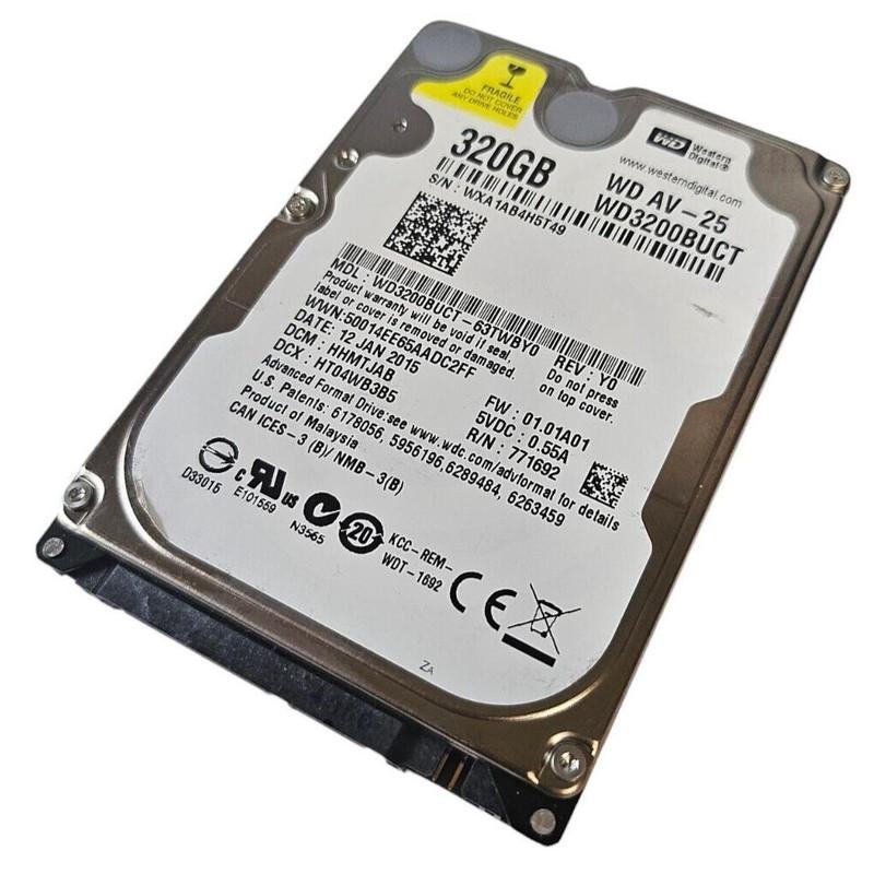 هارد دیسک اینترنال  وسترن دیجیتال مدل WD3200BUCT ظرفیت 320 گیگابایت