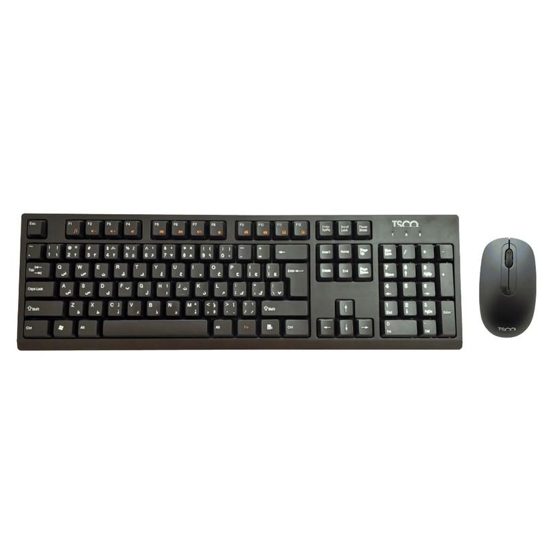 کیبورد و موس بی سیم تسکو مدل TKM 7019W