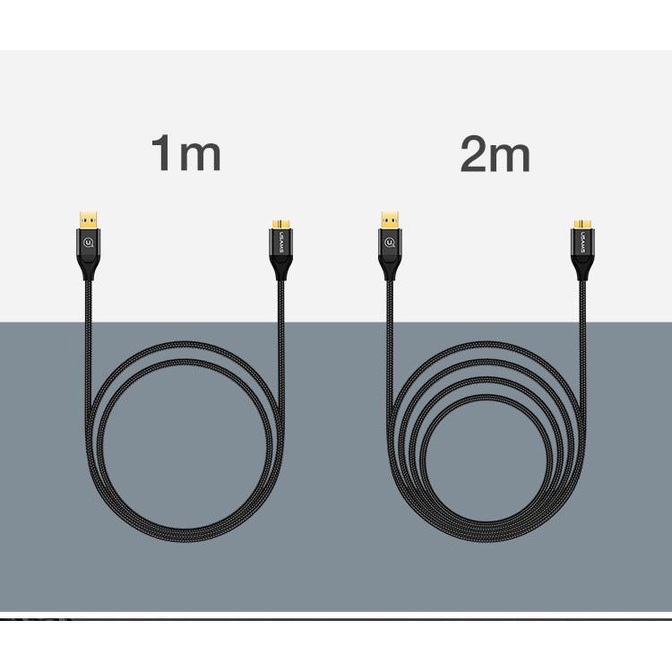 کابل هارد USB 3.0 یوسمز مدل US-SJ272 U19 طول 1 متر