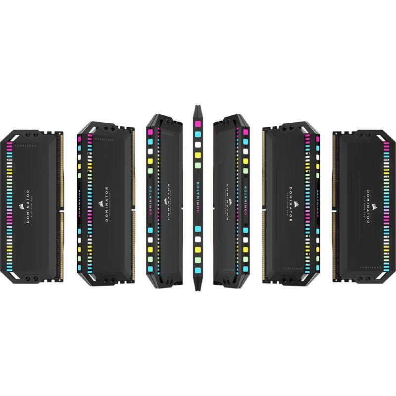 رم دسکتاپ DDR5 دو کاناله 5600 مگاهرتز CL36 کورسیر مدل Dominator Platinum RGB ظرفیت 32 گیگابایت