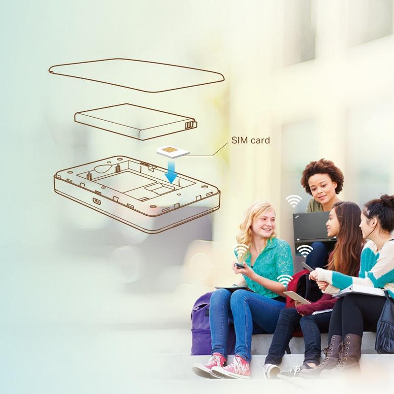 مودم روتر 4G تی‌پی‌لینک مدل M7350-V7 با باتری 2000 میلی‌آمپر، پشتیبانی از اتصال 10 کاربر همزمان، سرعت دانلود تا 150 مگابیت، نمایشگر اطلاعات ترافیک و وضعیت شبکه، سازگار با سیستم‌عامل‌های Windows، Mac OS، Android و iOS