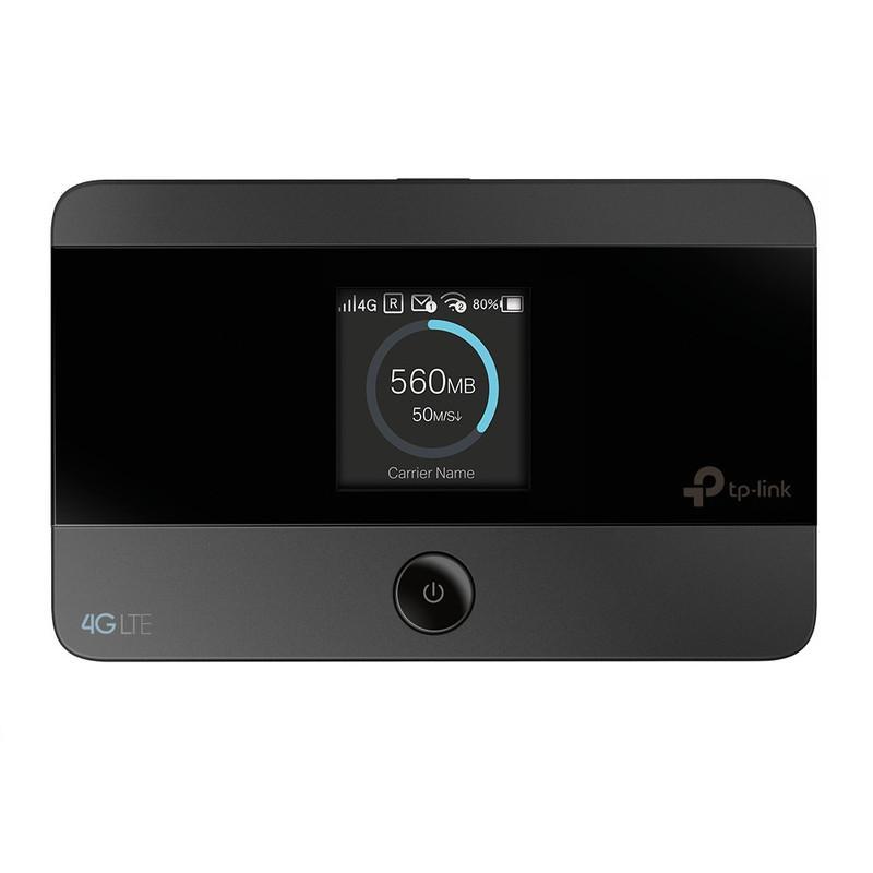 مودم روتر 4G تی‌پی‌لینک مدل M7350-V7 با باتری 2000 میلی‌آمپر، پشتیبانی از اتصال 10 کاربر همزمان، سرعت دانلود تا 150 مگابیت، نمایشگر اطلاعات ترافیک و وضعیت شبکه، سازگار با سیستم‌عامل‌های Windows، Mac OS، Android و iOS