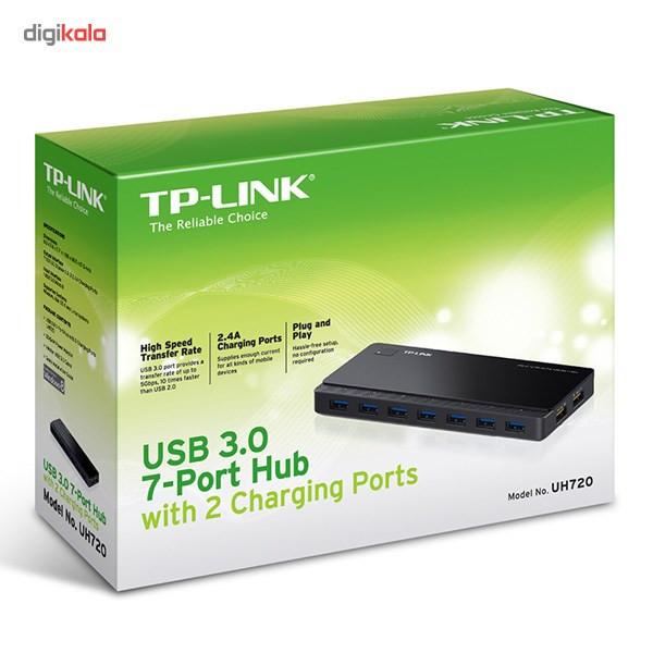 هاب یو اس بی هفت پورت تی پی-لینک مدل UH720